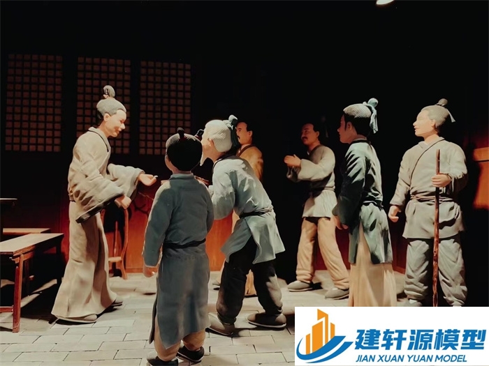 涵江喻侃压粮饷军场景