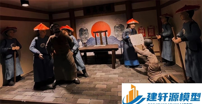 涵江陈规除恶绅微缩场景