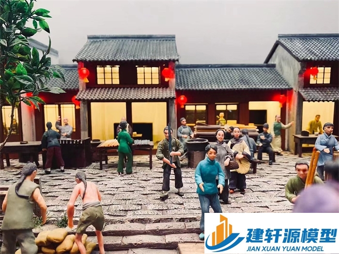 涵江香市微缩模型