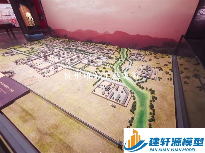 涵江微缩模型法门寺
